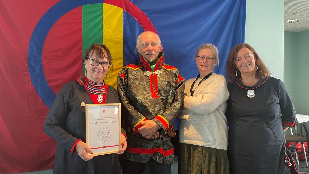 Stockholms sameförening får SSR:s hederspris