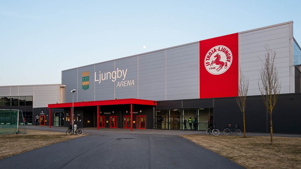 Ljungby Arena från utsidan