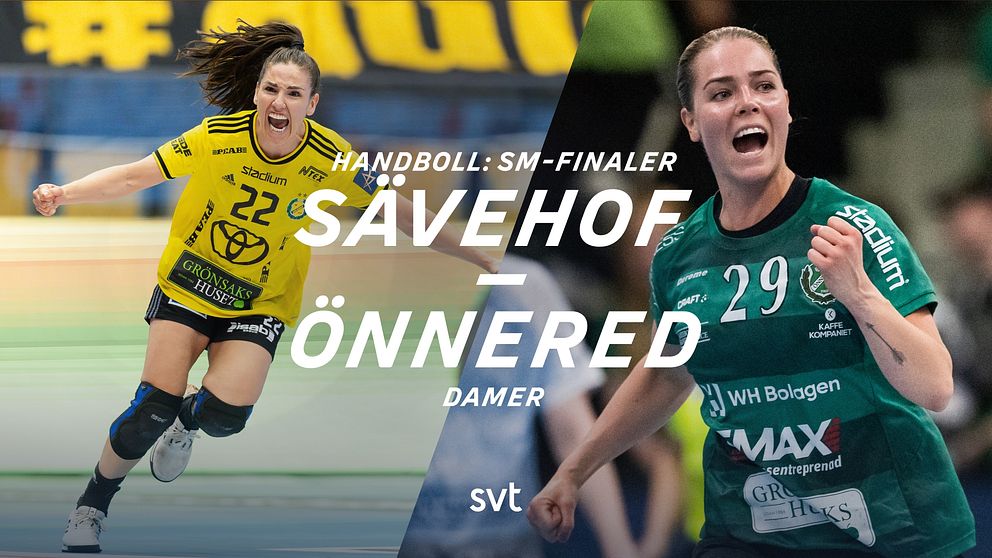 Sävehofs Carmen Martin möter Önnereds Linn Hansson i damernas SM-finalserie i handboll. – IK Sävehof-Önnereds HK, 1:5