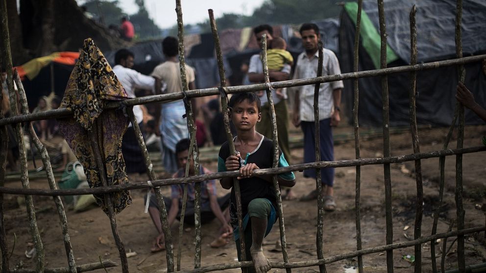 600 000 rohingyer bor kvar i Myanmar efter det blodiga folkmordet.