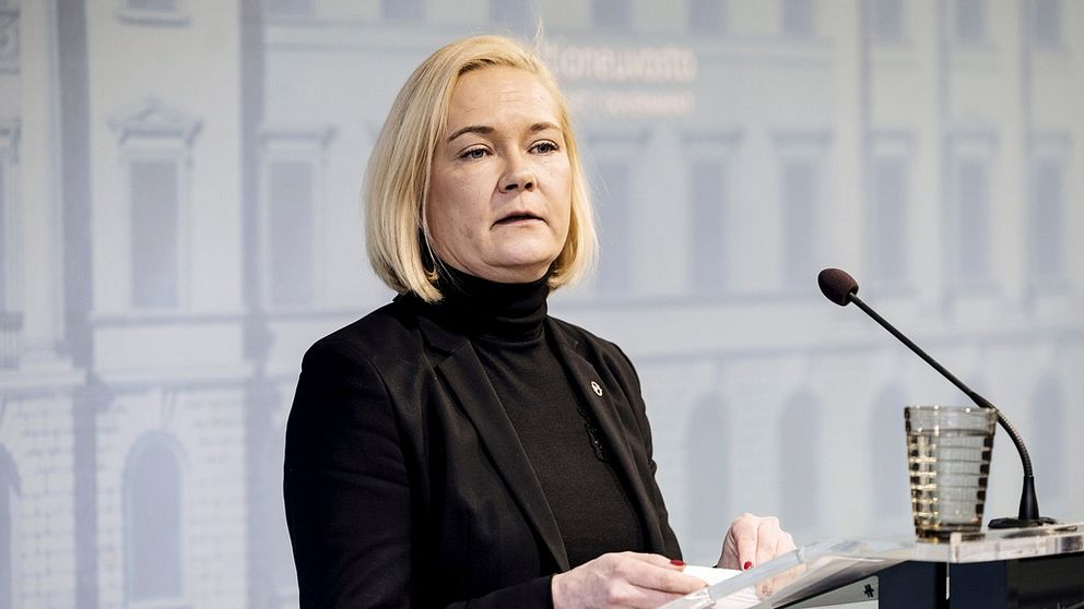 Finlands inrikesministeri Mari Rantanen (SannF)
