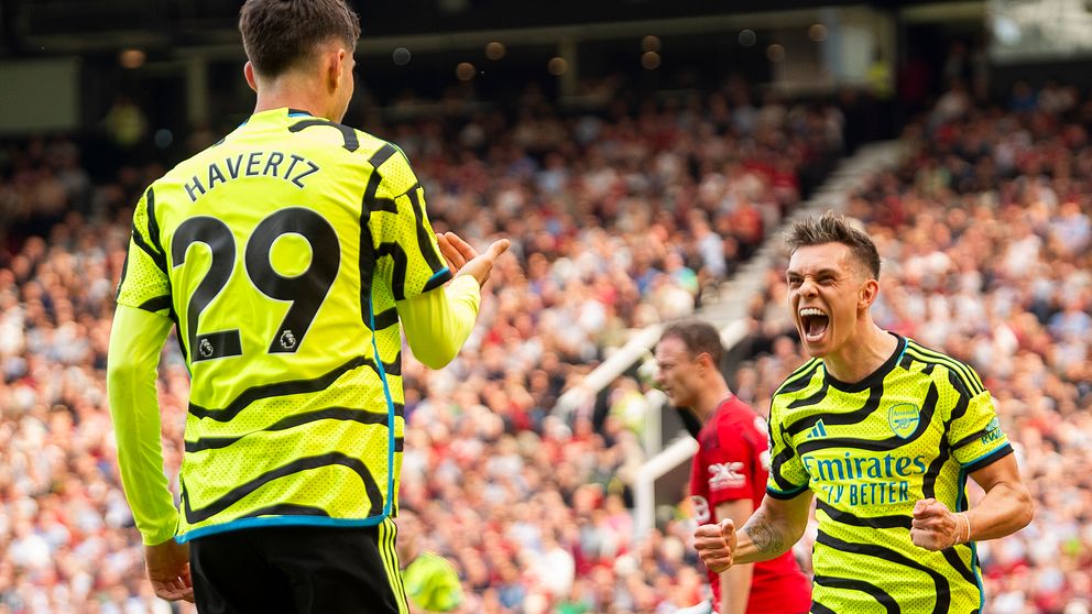 Leandro Trossard hjälte för Arsenal på Old Trafford.