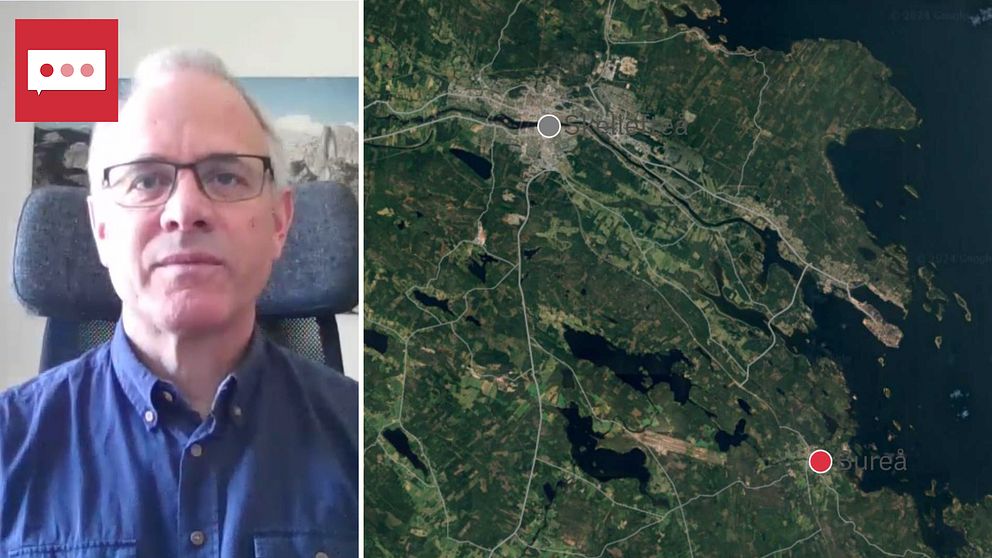 Ett jordskalv har inträffat söder om Skellefteå. Magnituden var 2,9. – Vi har ungefär ett om året av det här storleken i Sverige, säger Björn Lund, seismolog vid Uppsala universitet.