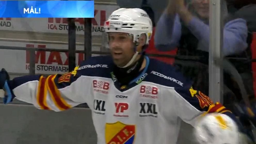 Dick Axelsson avgjorde för Djurgården mot Kalmar.