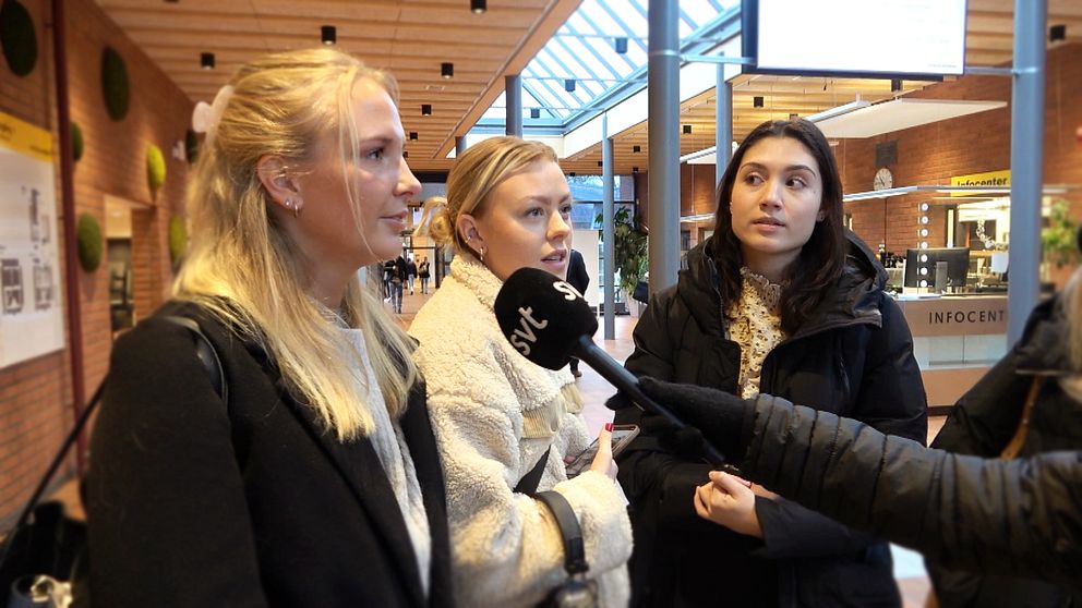 Studenter på LNU pratar om AI