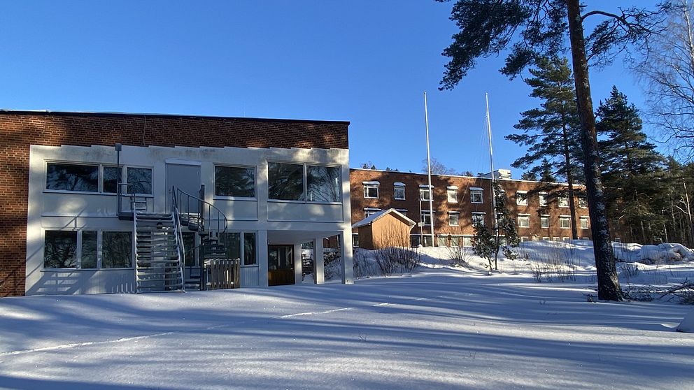 Byggnader på Mariebergsområdet i Kristinehamn