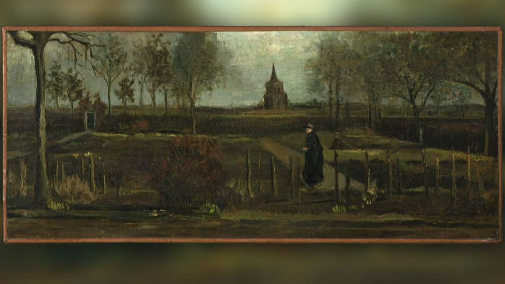 Stulen Vincent van Gogh-tavla visas nu för allmänheten | SVT Nyheter