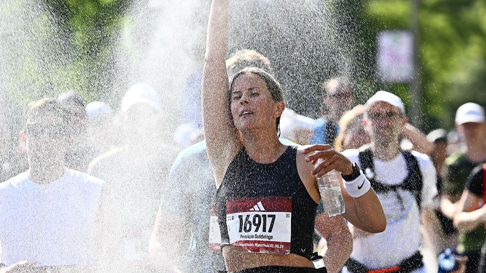 Stockholm Marathon går klockan 12 på dagen – då det ofta är som allra varmast.