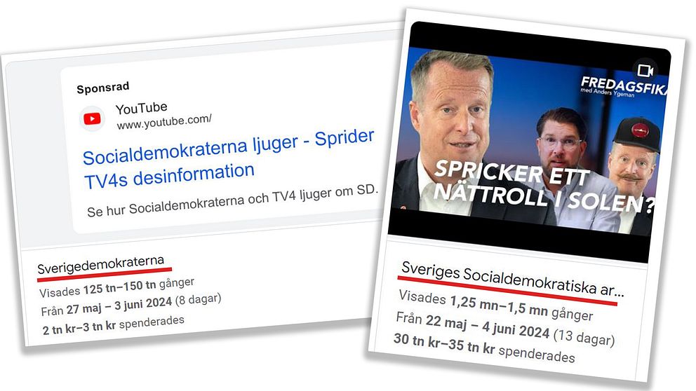 politiska annonser på Google