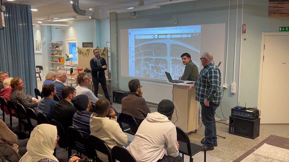 Norrbottens islamiska centrum informerar om moskébygget på Hertsön.