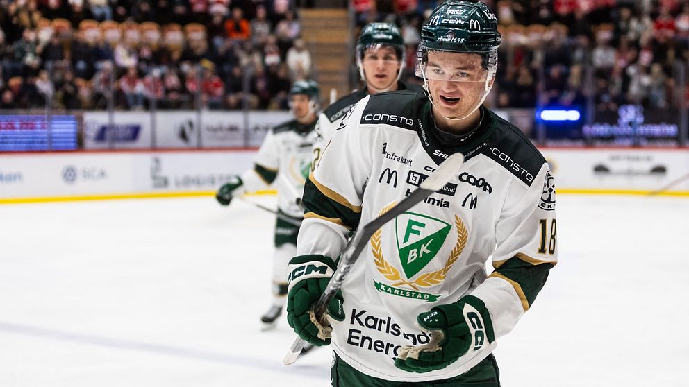 Ishockey: Linus Loob Trygg nätar för Färjestad – 30 år efter morbror ...