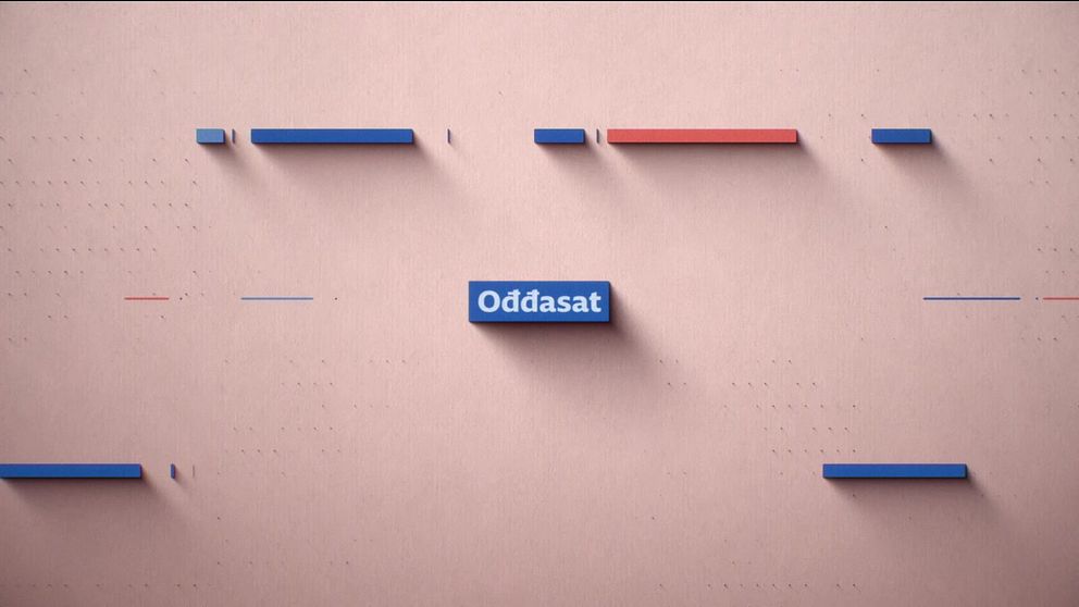 Här är det nya utseendet i Oddasat.