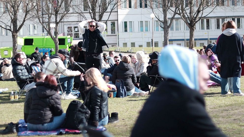 Festen har börjat på Ekoparken.