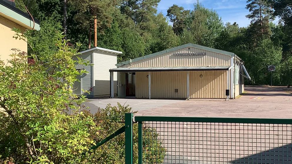 Skola, Rydöbruks skolan, byggnad.