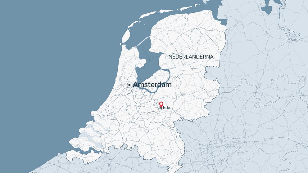 Karta över nederländerna