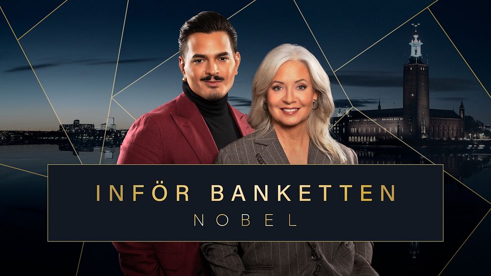 På plats i Stockholms stadshus följer vi aktiviteterna inför Nobelbanketten. Vi följer alla förberedande festligheter på plats och möter anländande gäster på röda mattan. Programledare Pernilla Månsson Colt och Alexander Letic med gäster. – Avsnitt 1