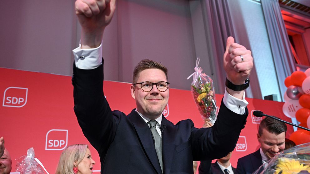 SDP:n puheenjohtaja Antti Lindtman, Suomen kunta- ja aluevaalit