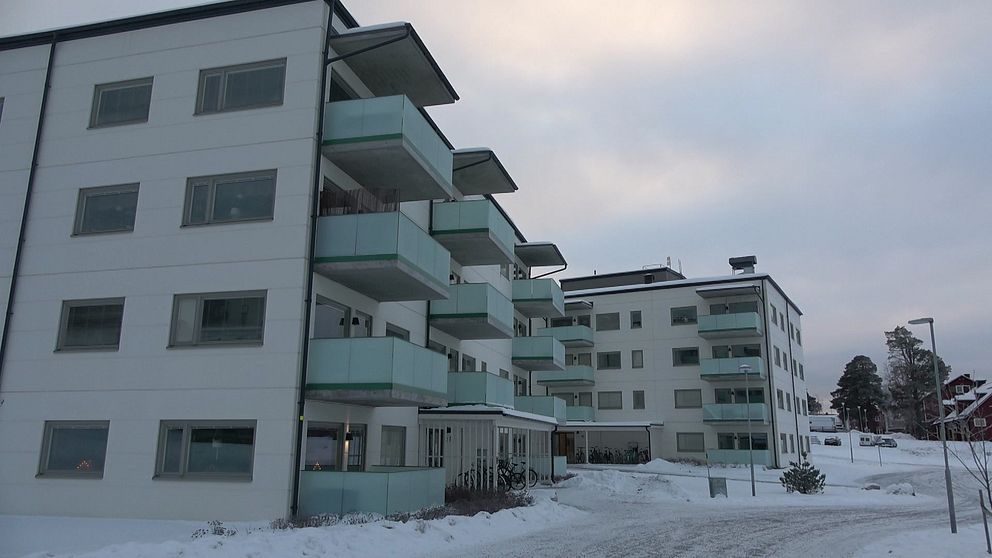 Flerbostadshus på Stadsdel Norr i östersund