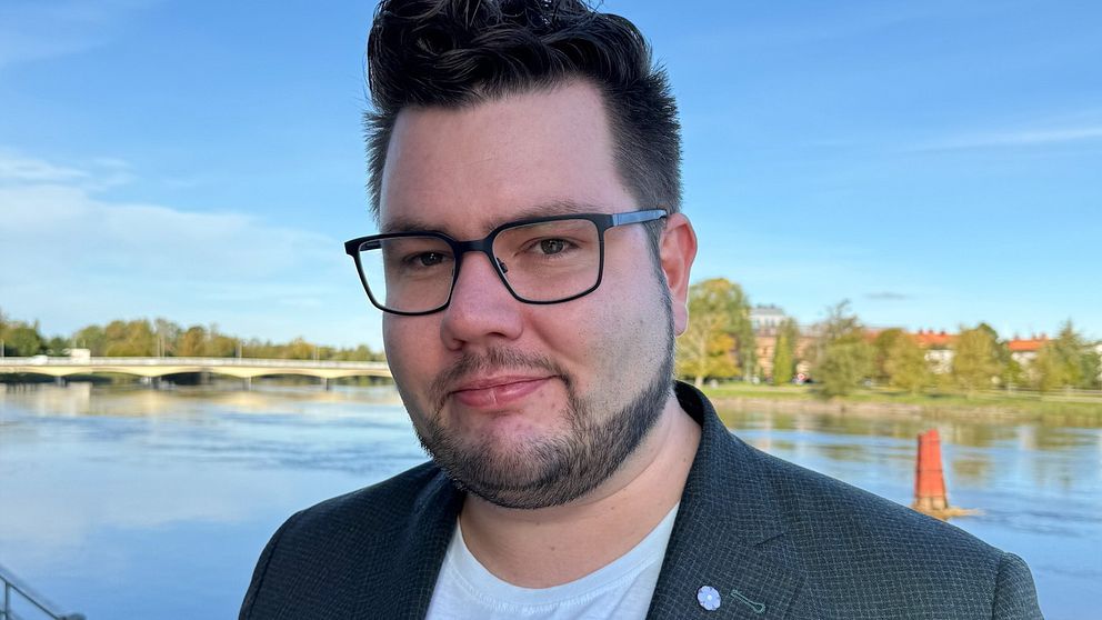 Nya gruppledaren för Kristdemokraterna i Karlstad Fredrik Roos