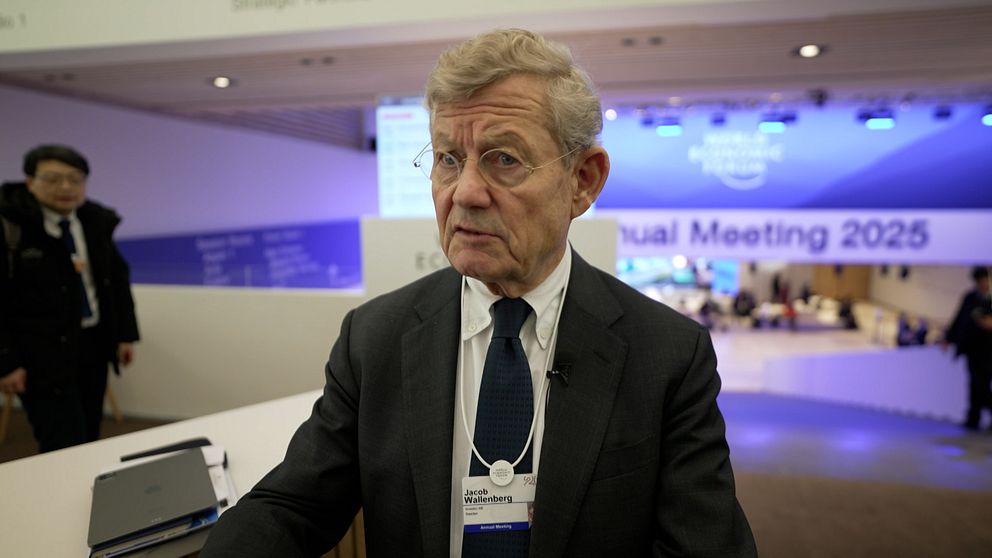 Jacob Wallenberg i Davos, Schweiz