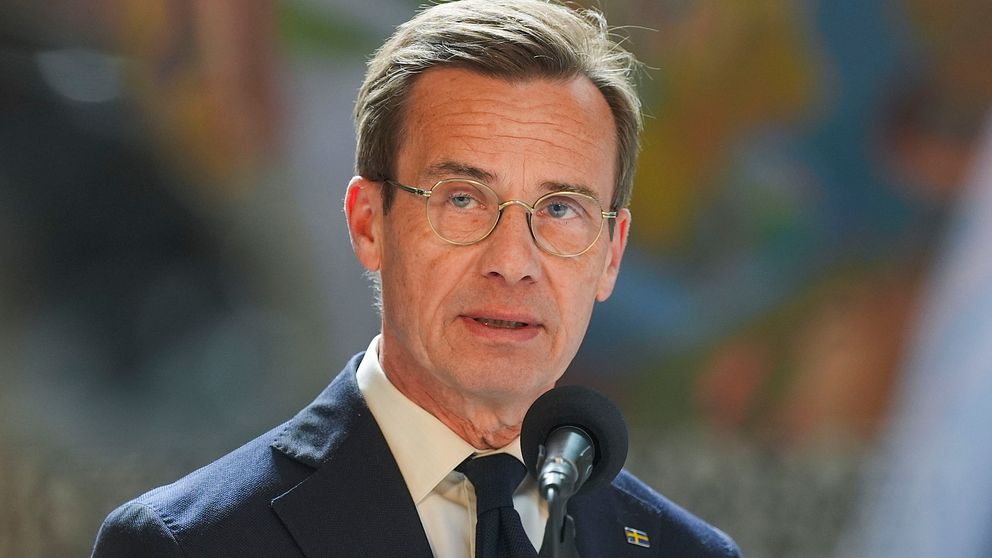Statsminister Ulf Kristersson.
