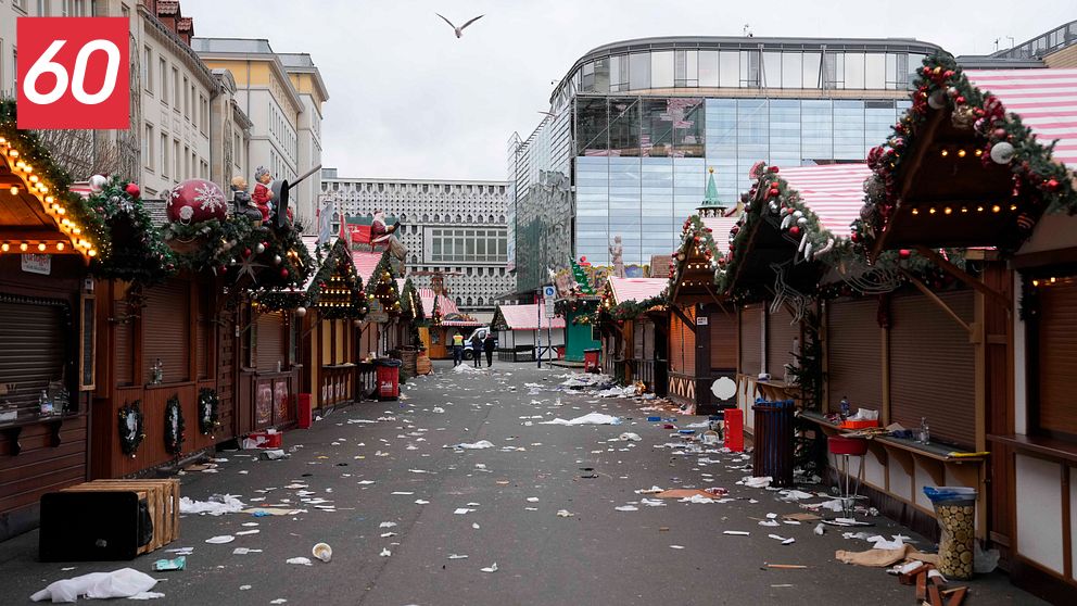 Julmarknaden i Magdeburg.