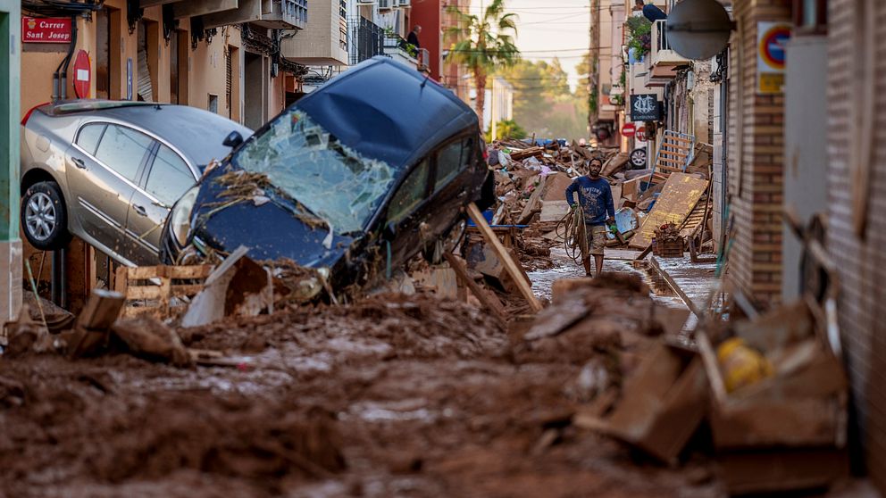 Valencia efter flodvågen 2 november.
