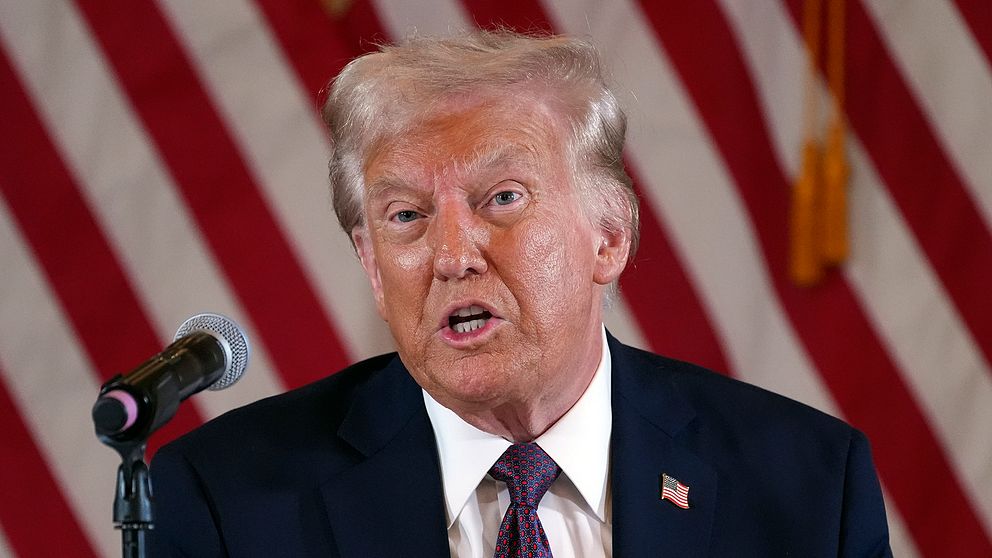 USA:s tillträdande president Donald Trump