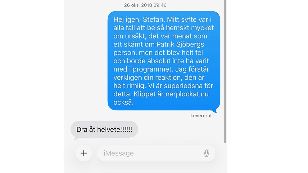 Emil Persson bad Stefan Holm om ursäkt – för åtta år sedan | SVT Nyheter