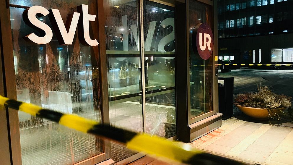 Bild på entrén