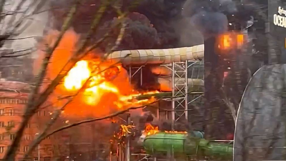 Vattenparken Oceana exploderar