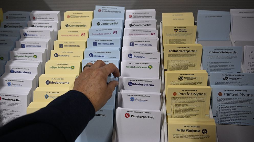 Forskare i Umeå vill stoppa slöseriet med valsedlarna: ”Finns ett ...
