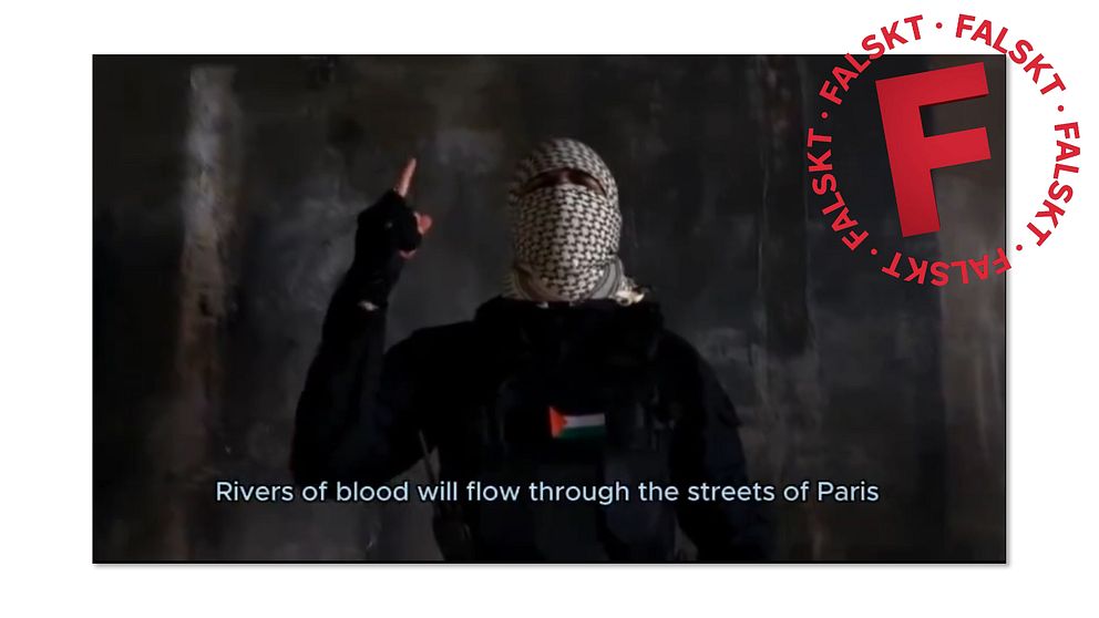 Videon spreds först av ett anonymt konto på X, och publicerades av ett antal arabiska tidningar. Klippet delades inte av Hamas officiella kanaler, och en talesperson för terrorgruppen dementerar att det är deras verk.