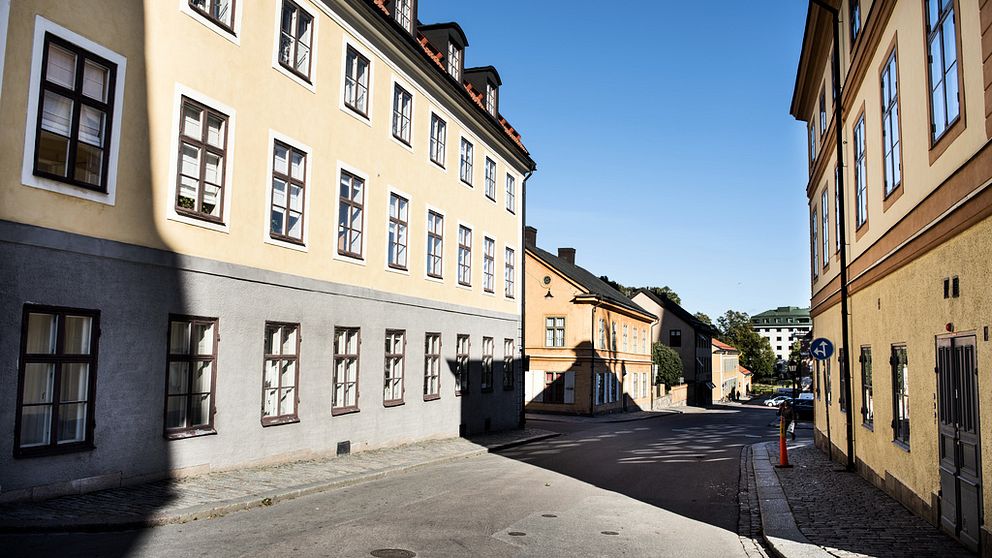 Bild på bostäder i Uppsala.