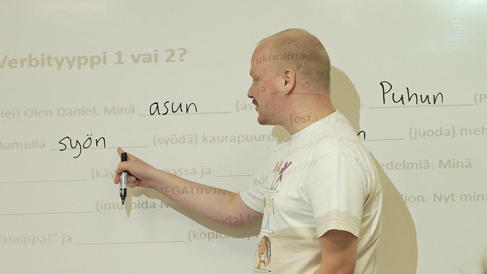 Läraren Daniel Halonen