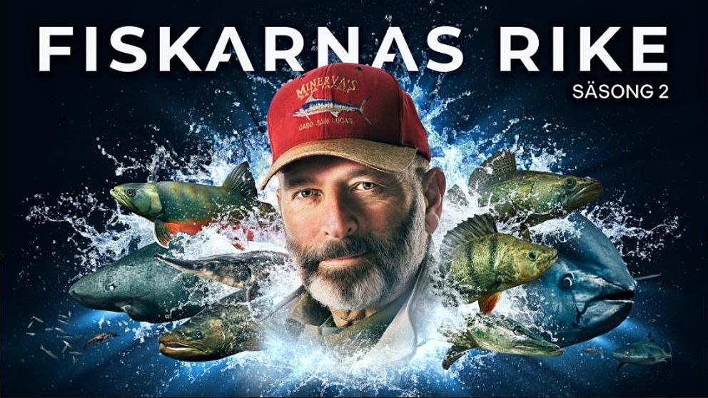 Bild på säsong två av Fiskarnas rike med Martin Falklind.