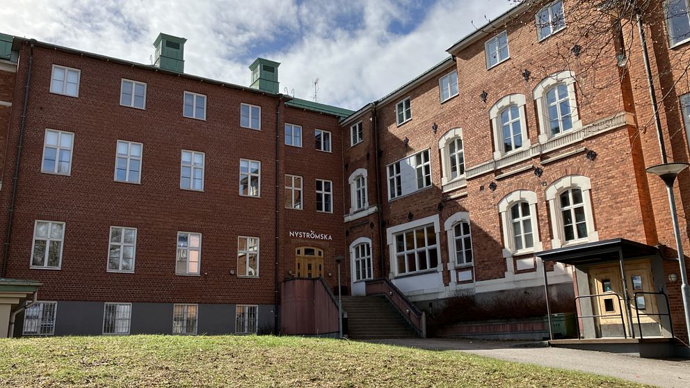 Nyströmska skolan i Söderköping.