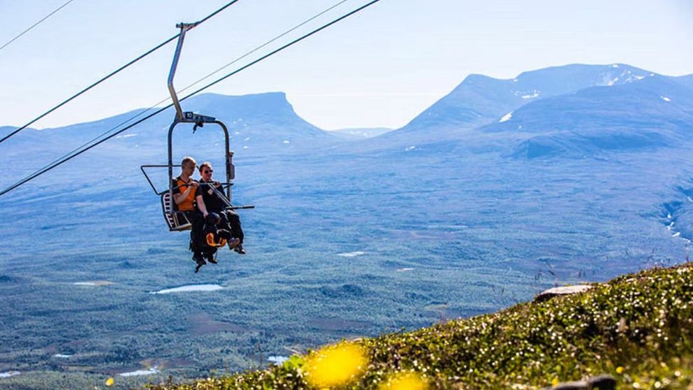 Linbanan i Abisko