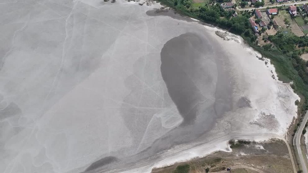 In Serbia, locals said the salt lake Rusanda in the northern province of Vojvodina, which contains medicinal mud, has dried up for the first time ever.