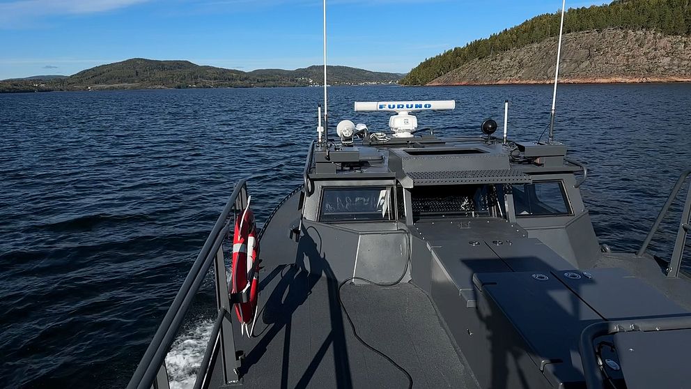 Så funkar svenska Stridsbåt 90 i ukrainskt vatten: ”Redo?” | SVT Nyheter