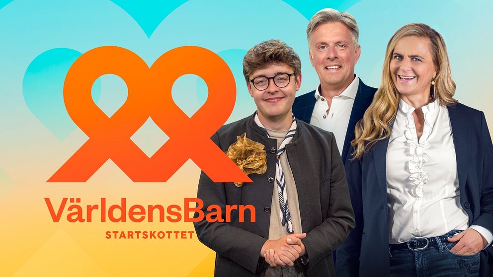 Programledare: Adrian Alebo Andersson (Umeå), Henrik Kruusval (Östersund) och Tina Thörner (Torsby). – Världens Barn – Startskottet