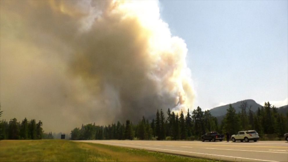 Skogsbrand i Alberta, Kanada