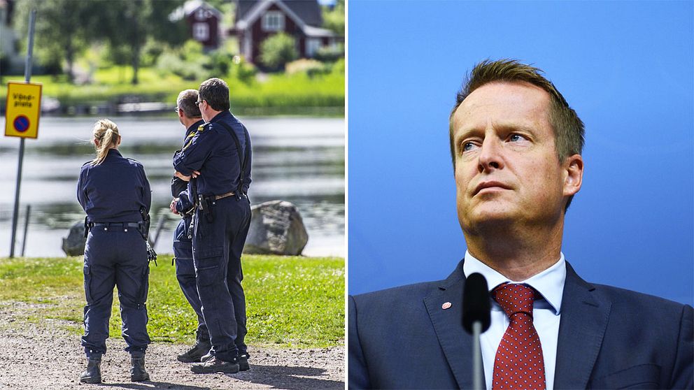 Poliser och Anders Ygeman
