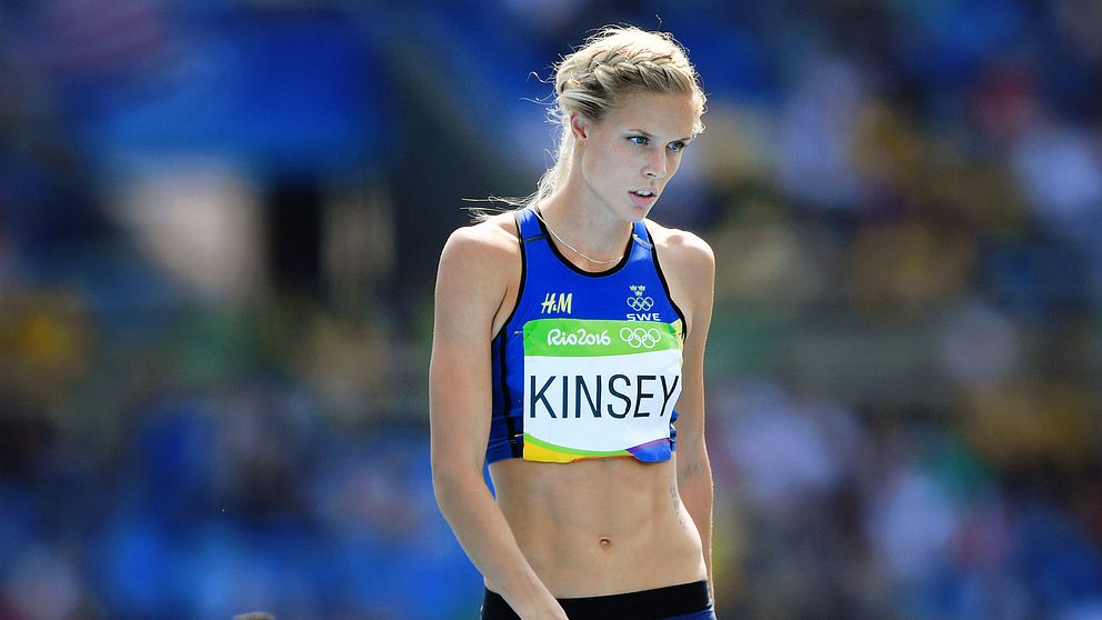 Kinsey under OS-kvalet i Rio.