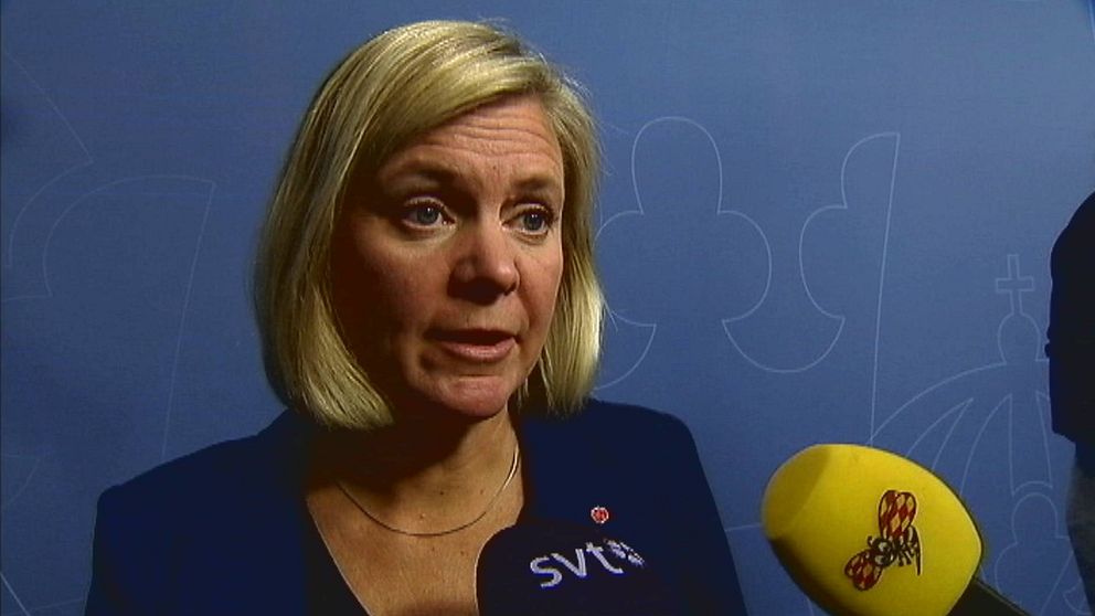 Intervju med finansminister Magdalena Andersson.