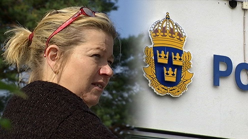 Angelita Nooni och polisemblem