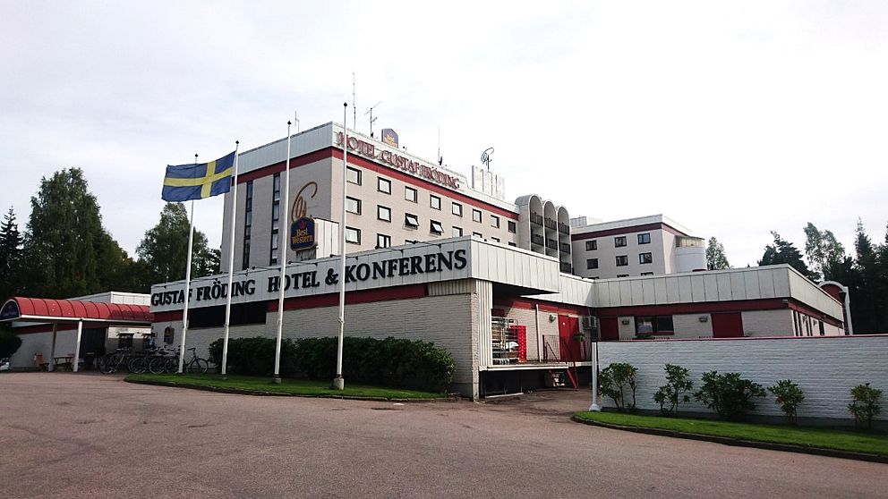 Bombhot mot Hotell Gustaf Fröding