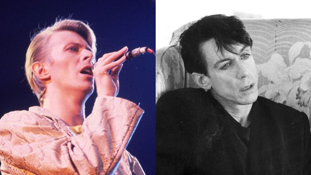 David Bowie och Iggy Pop