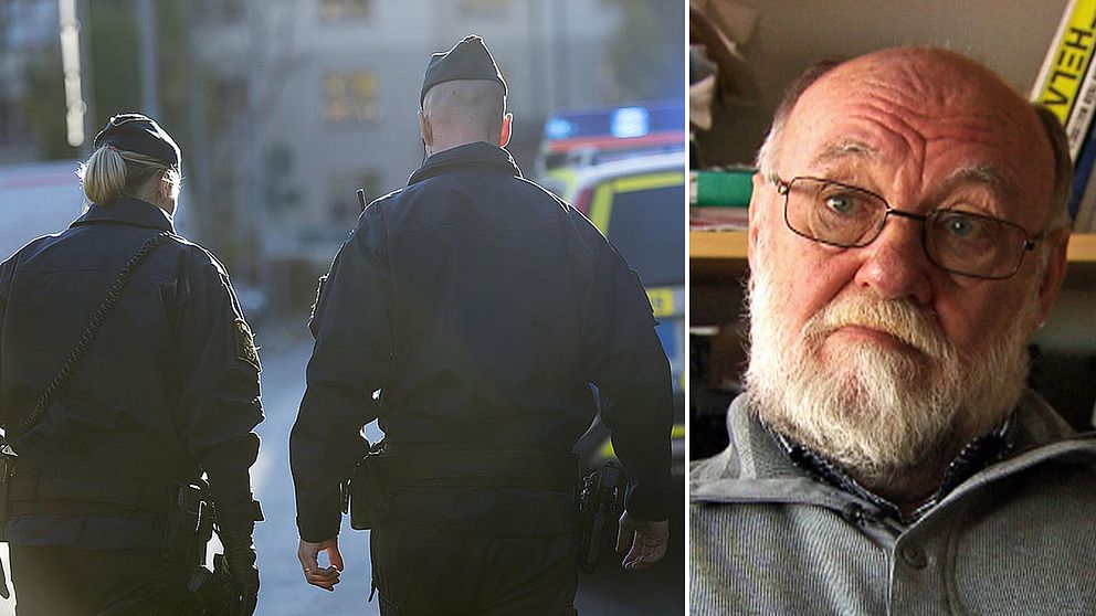 Rolf Granér, polisforskare och lektor vid polisutbildningen i Växjö.