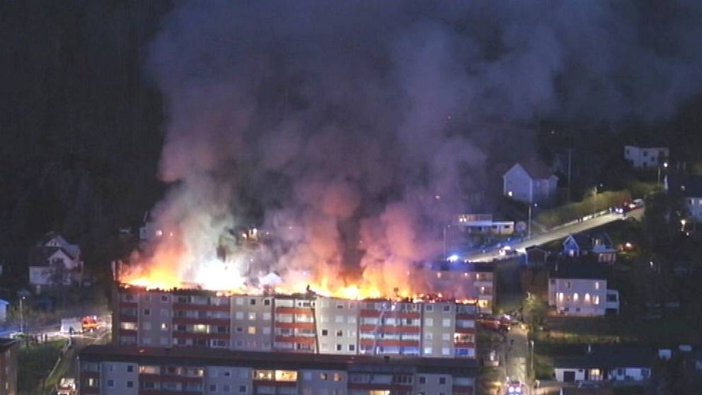 Storbranden i Huskvarna 1 maj.